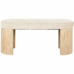 Eetkamerbank Gallice Travertin - 120cm - Loft24.nl