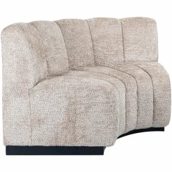 Eetkamerbank Hillpark Chenille - Beige - Loft24.nl