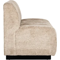 Eetkamerbank Hillpark Hoek Chenille - Beige - Loft24.nl