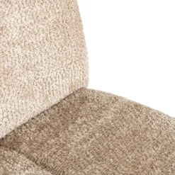 Eetkamerbank Hillpark Hoek Chenille - Beige - Loft24.nl