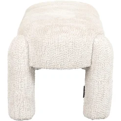 Eetkamerbank Holly Chenille - Creme - Loft24.nl