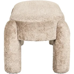 Eetkamerbank Holly Chenille - Naturel - Loft24.nl