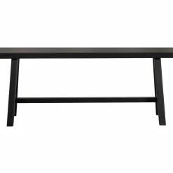 Eetkamerbank Imme Grenenhout 110cm, kleur Zwart - Loft24.nl