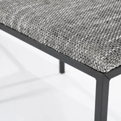 Eetkamerbank Lass 135 cm - Antraciet - Loft24.nl