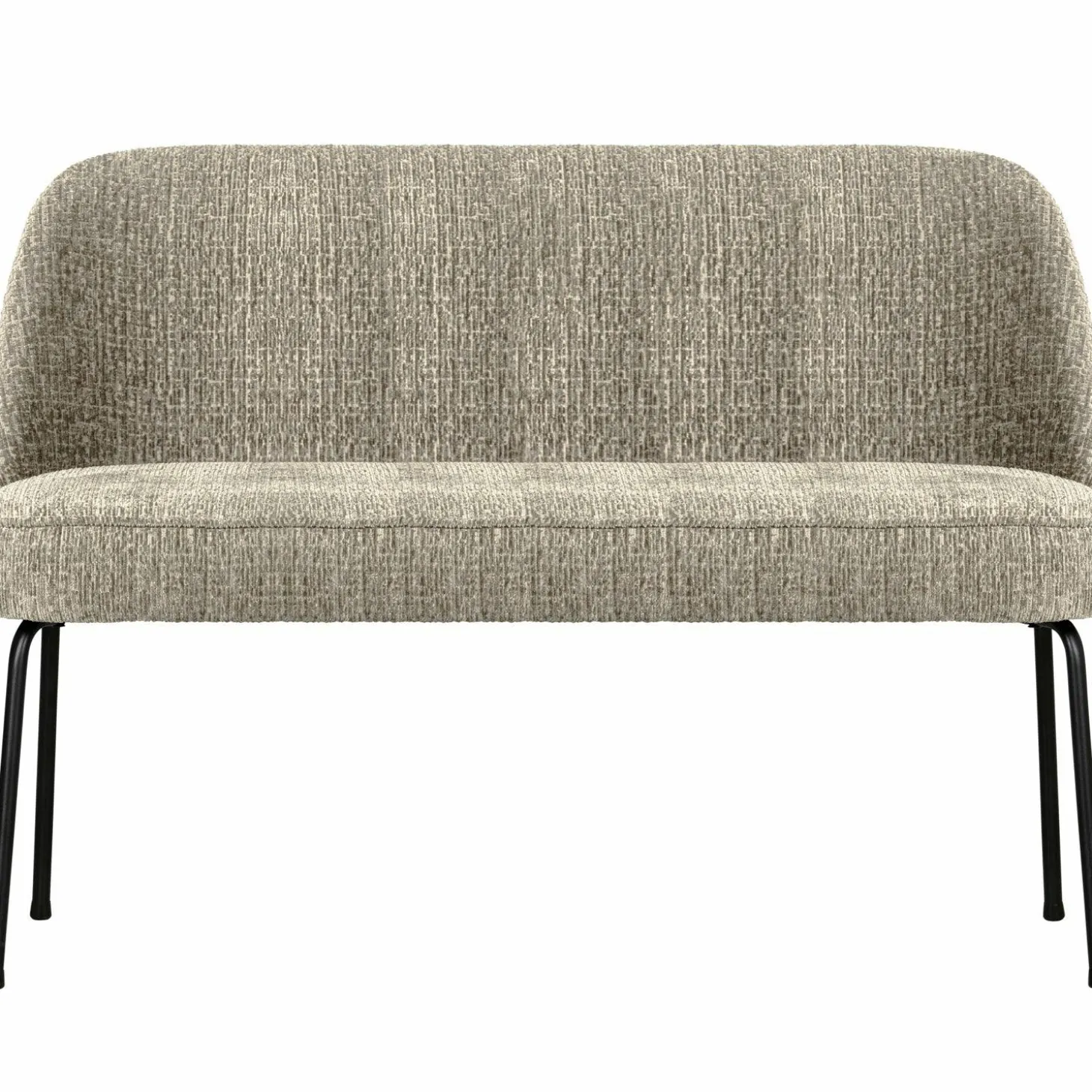 Eetkamerbank Vogue Velvet Structure, 120cm - Wheatfield - Loft24.nl