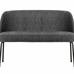 Eetkamerbank Vogue Velvet Structure, 120cm - Mountain - Loft24.nl