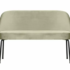 Eetkamerbank Vogue Velvet, 120cm - Pistache - Loft24.nl