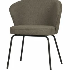 Eetkamerstoel Admit Bouclé - Nougat - Loft24.nl