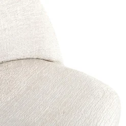 Eetkamerstoel Alyssa Chenille kleur Shell - Loft24.nl