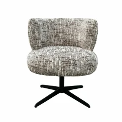 Eetkamerstoel Amalfi Geweven stof kleur Beige - Loft24.nl