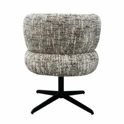 Eetkamerstoel Amalfi Geweven stof kleur Beige - Loft24.nl