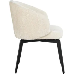 Eetkamerstoel Amphara Chenille - Loft24.nl