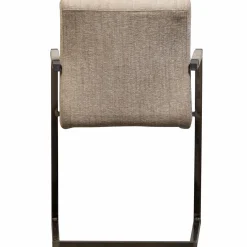 Eetkamerstoel Bas Geweven stof - Zand - Loft24.nl