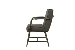 Eetkamerstoel Belmonte met armleuning - Cognac - Loft24.nl