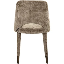 Eetkamerstoel Cecilia Chenille kleur Stone - Loft24.nl