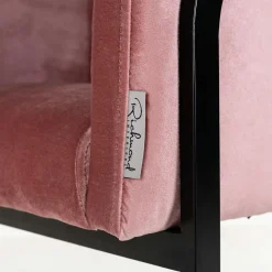 Eetkamerstoel Chiara Velvet kleur Blush - Loft24.nl