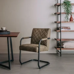 Eetkamerstoel Civo - Groen - Loft24.nl