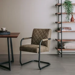 Eetkamerstoel Civo - Groen - Loft24.nl