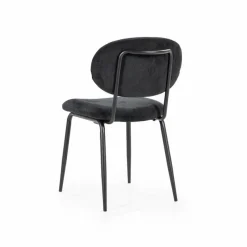 Eetkamerstoel Cosmo Rib - Zwart - Loft24.nl