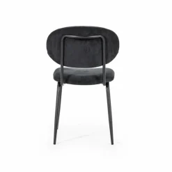 Eetkamerstoel Cosmo Rib - Zwart - Loft24.nl