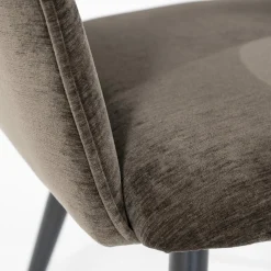 Eetkamerstoel Esmee met armleuning - Bruin - Loft24.nl