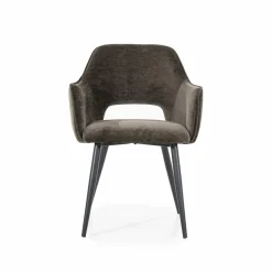 Eetkamerstoel Esmee met armleuning - Bruin - Loft24.nl