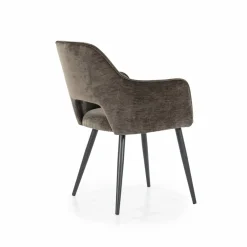 Eetkamerstoel Esmee met armleuning - Bruin - Loft24.nl