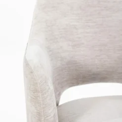 Eetkamerstoel Esmee met armleuning - Beige - Loft24.nl