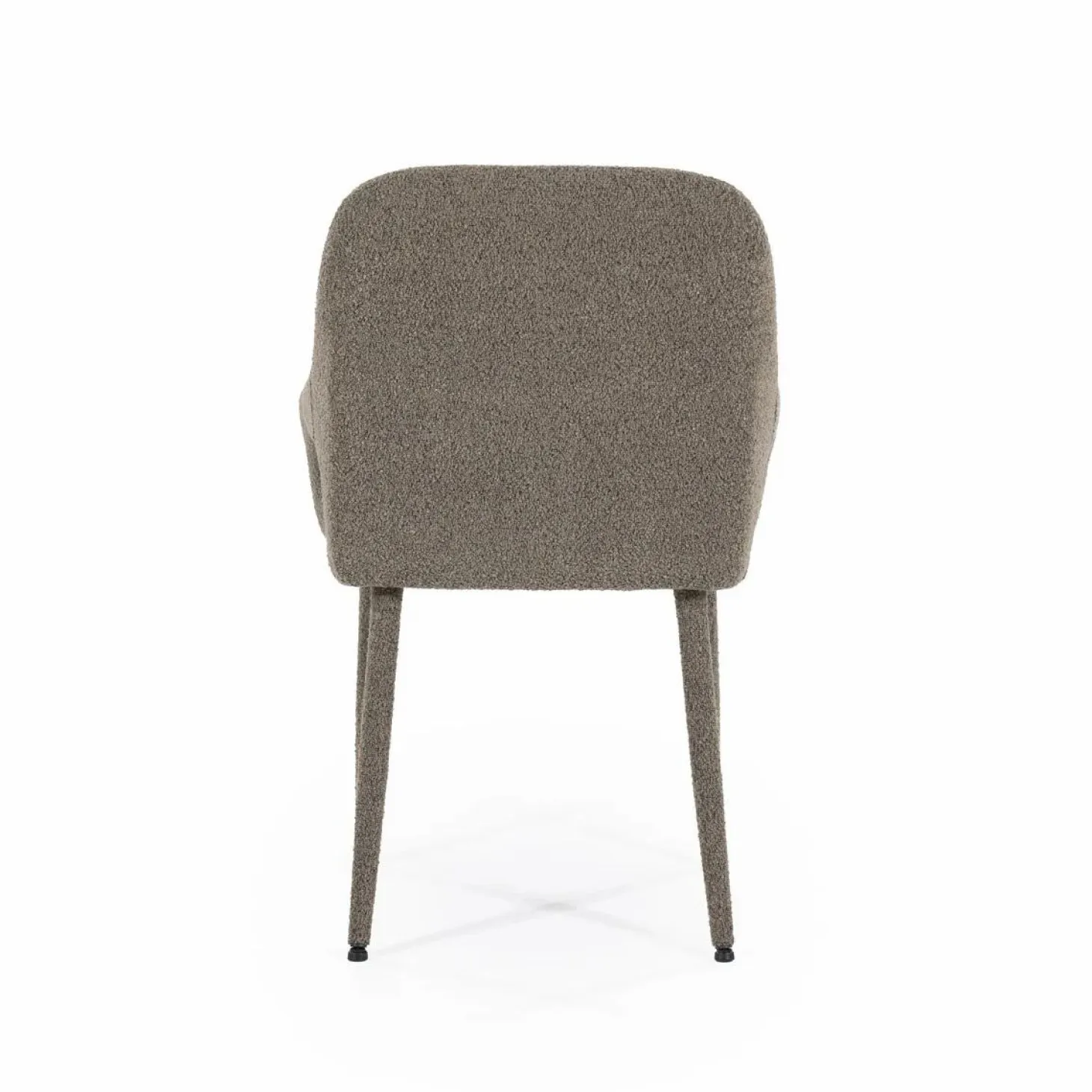 Eetkamerstoel Fika Bouclé - kleur Bruin - Loft24.nl