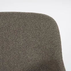 Eetkamerstoel Fika Bouclé - kleur Bruin - Loft24.nl