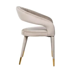 Eetkamerstoel Gia Velvet - Loft24.nl