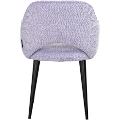 Eetkamerstoel Giovanna Chenille kleur Lavender - Loft24.nl