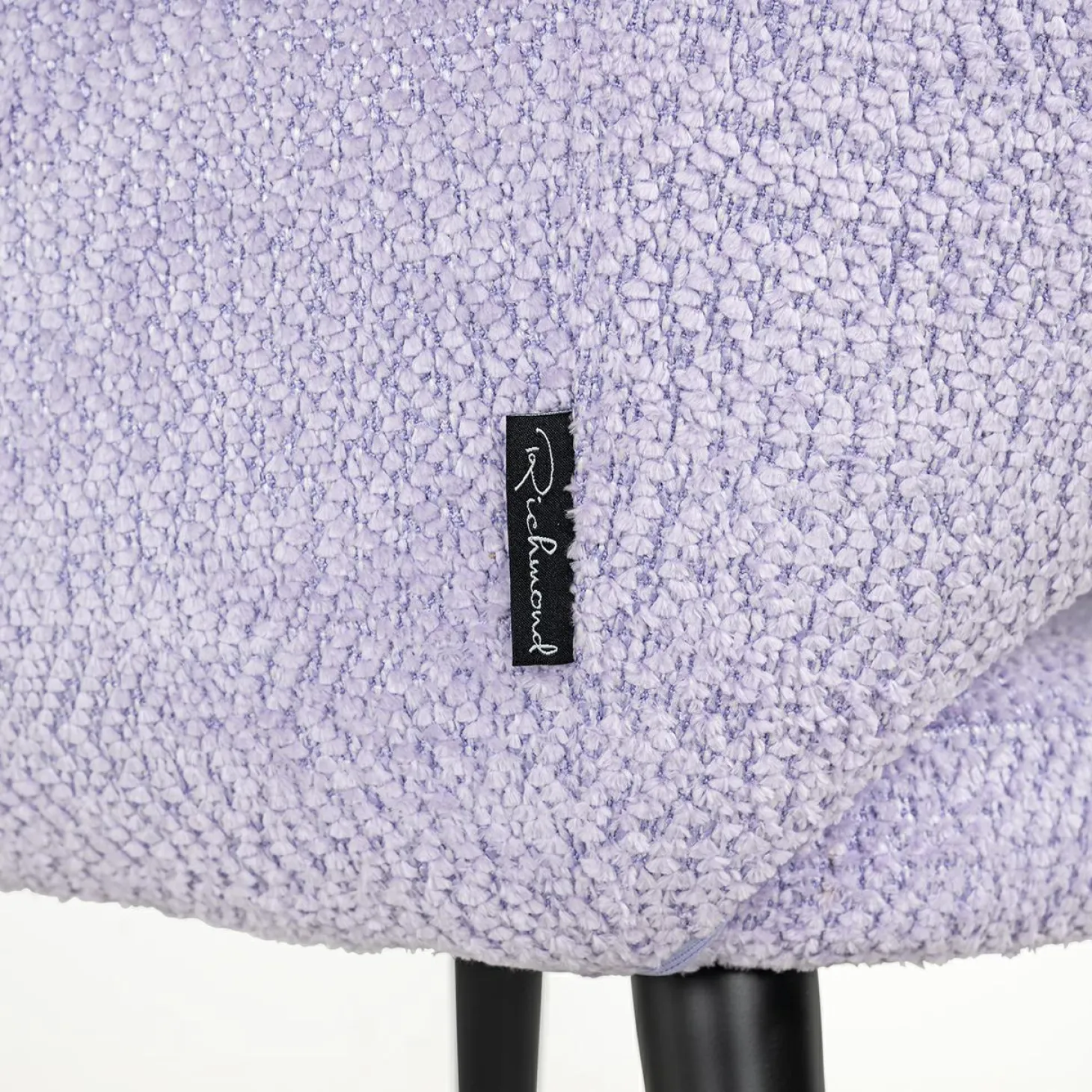 Eetkamerstoel Giovanna Chenille kleur Lavender - Loft24.nl