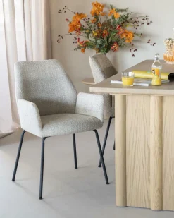 Eetkamerstoel Indy kleur Beige - Loft24.nl