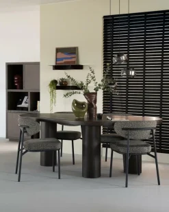 Eetkamerstoel Jari - Groen - Loft24.nl