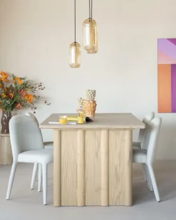 Eetkamerstoel Jaxx kleur Beige - Loft24.nl