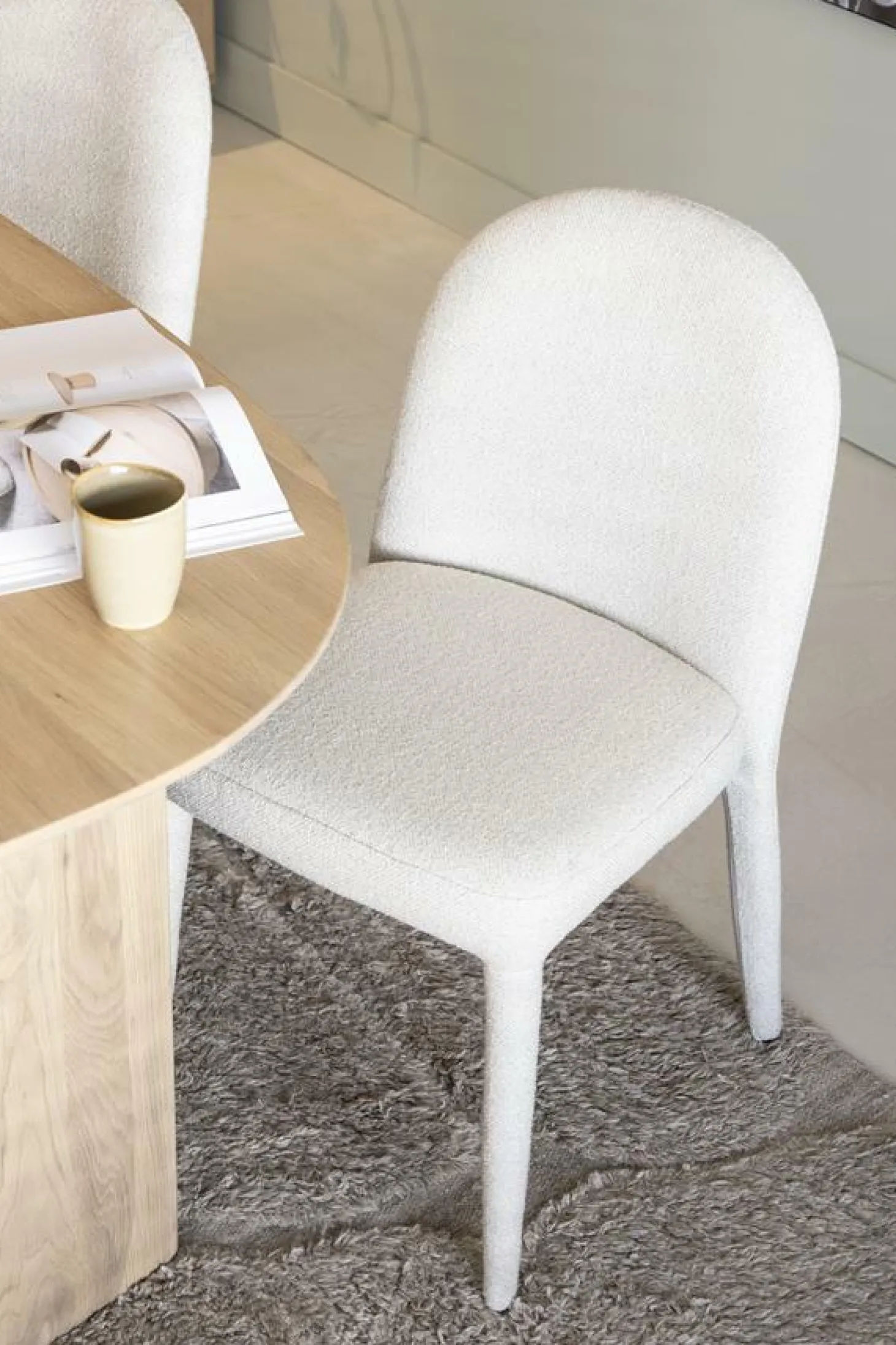 Eetkamerstoel Jaxx kleur Taupe - Loft24.nl