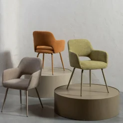 Eetkamerstoel Jenny Geweven - naturel - Loft24.nl