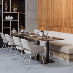 Eetkamerstoel Jenny Geweven - naturel - Loft24.nl