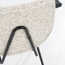 Eetkamerstoel Jon met armleuning - Beige - Loft24.nl