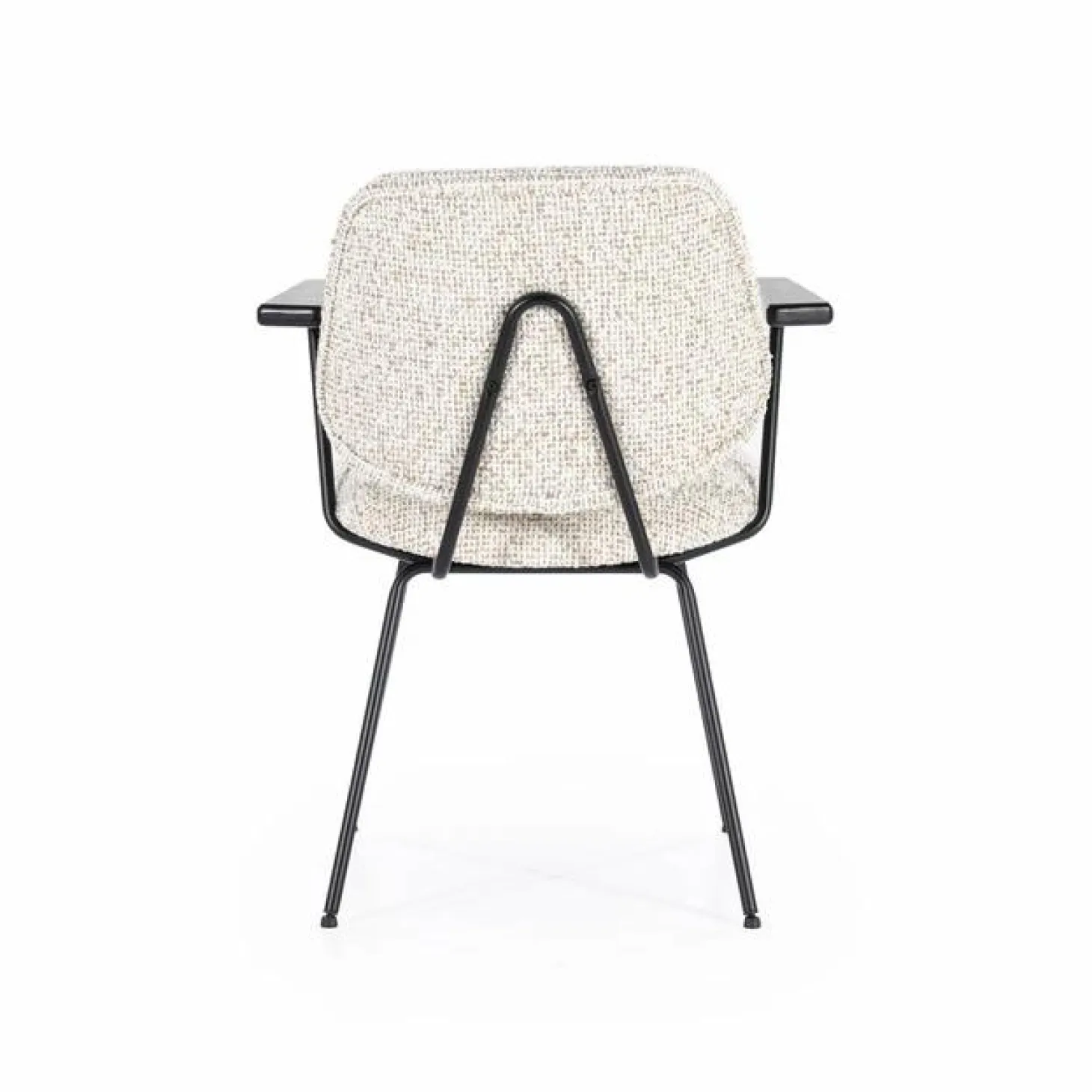 Eetkamerstoel Jon met armleuning - Beige - Loft24.nl