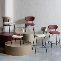 Eetkamerstoel Kjeld Geweven - Zand - Loft24.nl