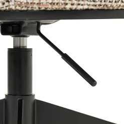 Eetkamerstoel Lana Graffic stof kleur Beige - Loft24.nl