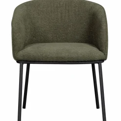 Eetkamerstoel Leon Bouclé - Groen - Loft24.nl
