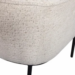 Eetkamerstoel Leon Bouclé - Naturel - Loft24.nl