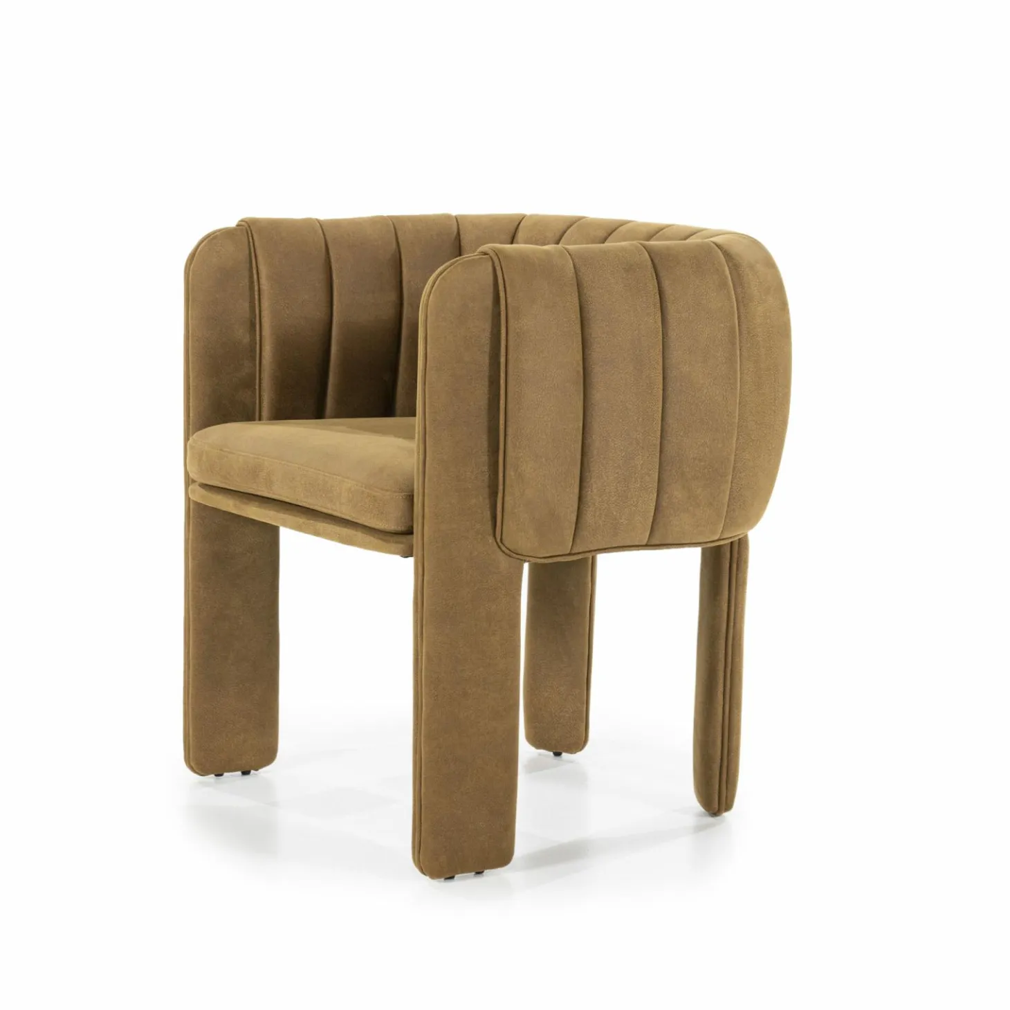 Eetkamerstoel Liselore - Cognac - Loft24.nl