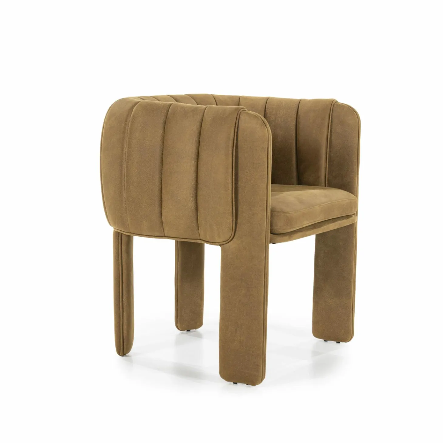 Eetkamerstoel Liselore - Cognac - Loft24.nl