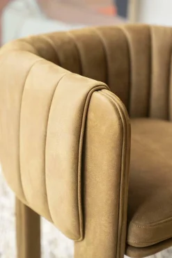 Eetkamerstoel Liselore - Cognac - Loft24.nl