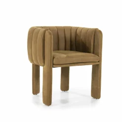 Eetkamerstoel Liselore - Cognac - Loft24.nl