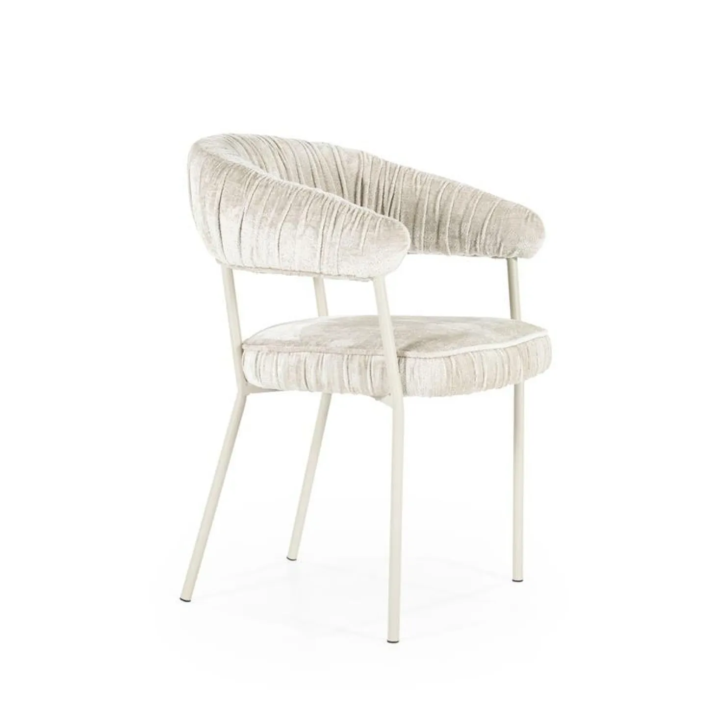 Eetkamerstoel Lizzy - Beige - Loft24.nl